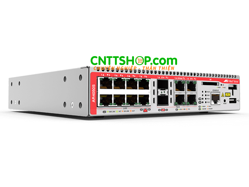 Firewal Allied Telesis AT-AR4050S 8 Ports LAN 1GE, 2 Ports Wan 1GE