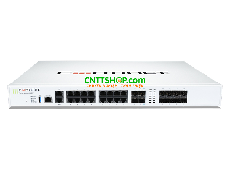 FG-200F Firewall FortiGate 200F Sereis 18 port 1GE RJ45 Mid Range NGFW