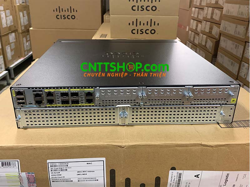 Router Cisco ISR4451-X-V/K9 Feature Bundles Voice