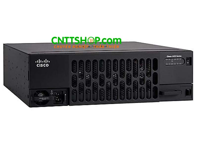 Router Cisco ISR4461/K9 4GE port WAN-LAN, 3xNIM + 1xISC + 3xSM Slot