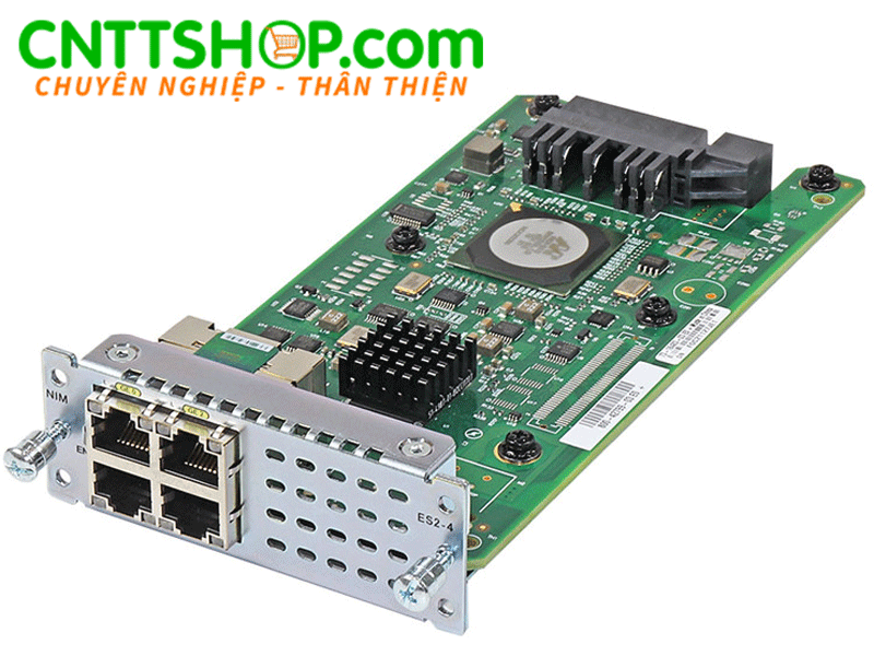 NIM-ES2-4 4-port Gigabit Ethernet LAN Switch Network Interface Modules