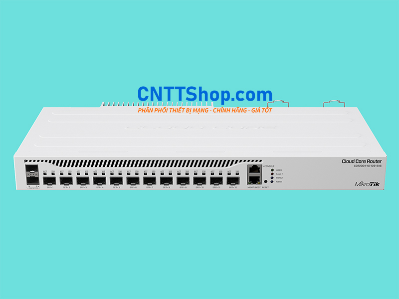 Ethernet Router MikroTik CCR2004-1G-12S+2XS, 12 x SFP+ 10G, 2 x SFP28