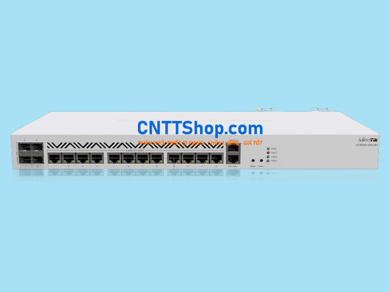 Router MikroTik CCR2116-12G-4S+ 12 GE, 4 SFP+ ports, 1x M.2 PCIE slot