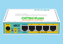 Router MikroTik RB750UPr2 (hEX PoE lite) 5 Ports 10/100 Ethernet PoE