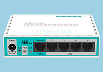 Router MikroTik RB750r2 (hEX lite) 5 ports 10/100 Ethernet