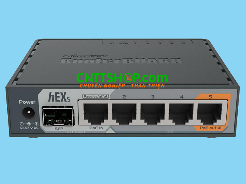 Router MikroTik RB760iGS (hEX S) 5 x 1Gigabit Ethernet, 1x SFP