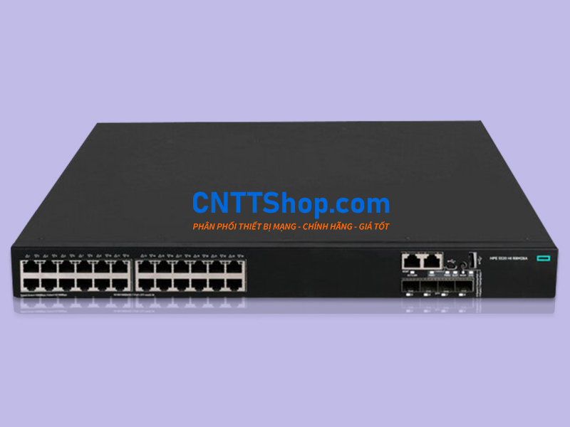 Switch HPE R8M28A 24x 10/100/1000BASE-T, 4x 10G SFP+, 2x PSU External