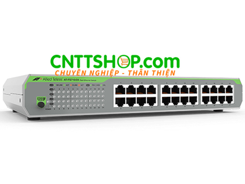 Switch Allied Telesis AT-FS710/24 24-port 10/100TX unmanaged