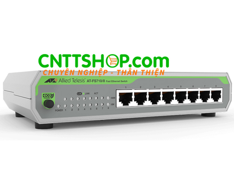 Switch Allied Telesis AT-FS710/8 8-port 10/100TX unmanaged