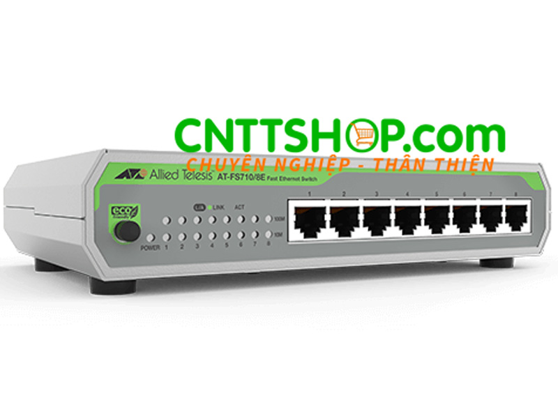 Switch Allied Telesis AT-FS710/8E 8-port 10/100TX unmanaged