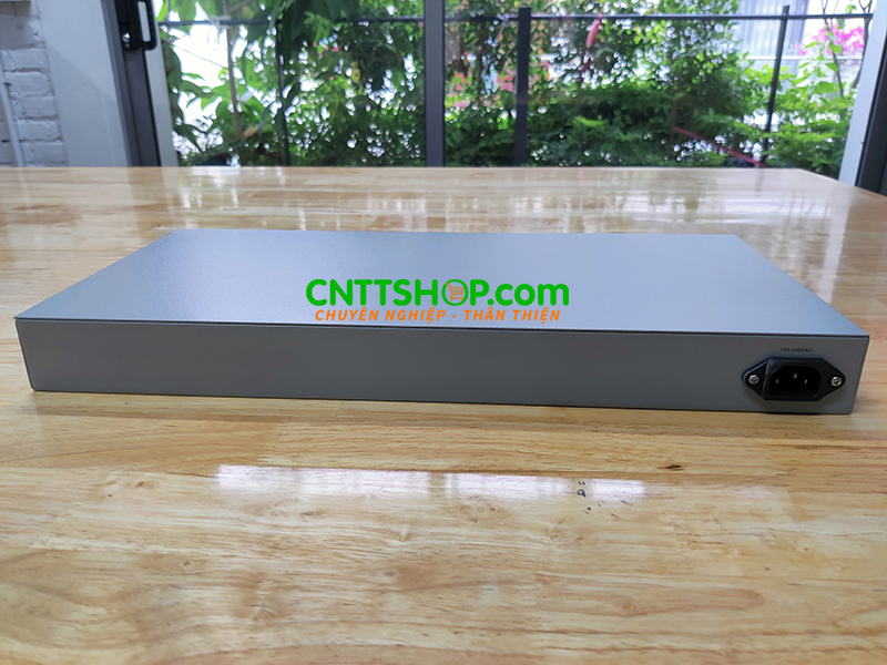 Switch Allied Telesis AT-FS750/28PS 24-port 10/100TX + 2 10/100/1000T + 2 1000T/ SFP combo ports and PoE