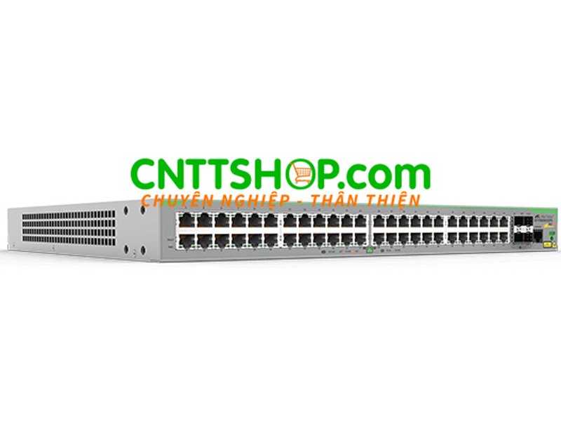 Switch Allied Telesis AT-FS980M/52PS 48-port 10/100TX PoE+, 4x SFP uplinks