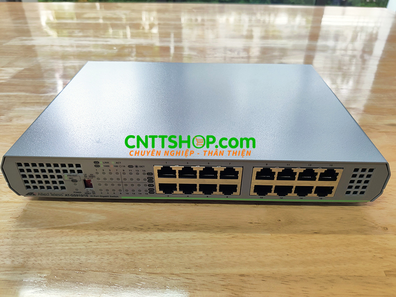 Switch Allied Telesis AT-GS910/16 16-port 10/100/1000T unmanaged with internal PSU