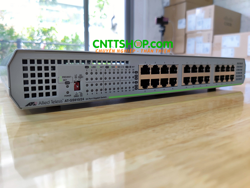 Switch Allied Telesis AT-GS910/24 24-port 10/100/1000T unmanaged with internal PSU