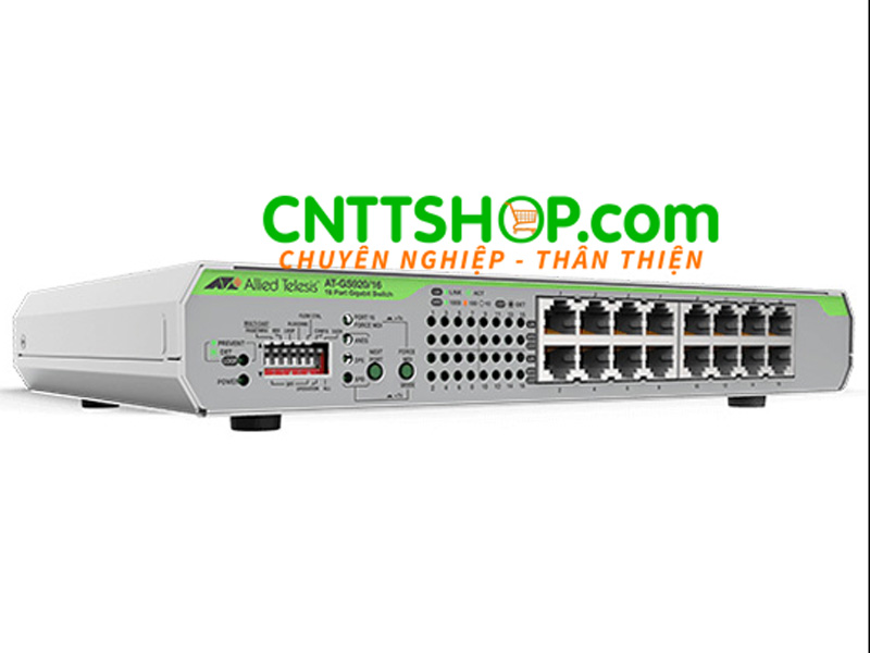 Switch Allied Telesis AT-GS920/16 16-port 10/100/1000T unmanaged with internal PSU