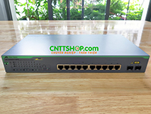 Switch Allied Telesis AT-GS950/10PS 10-port 10/100/1000T (8 POE+ Enabled), 2 SFP combo ports
