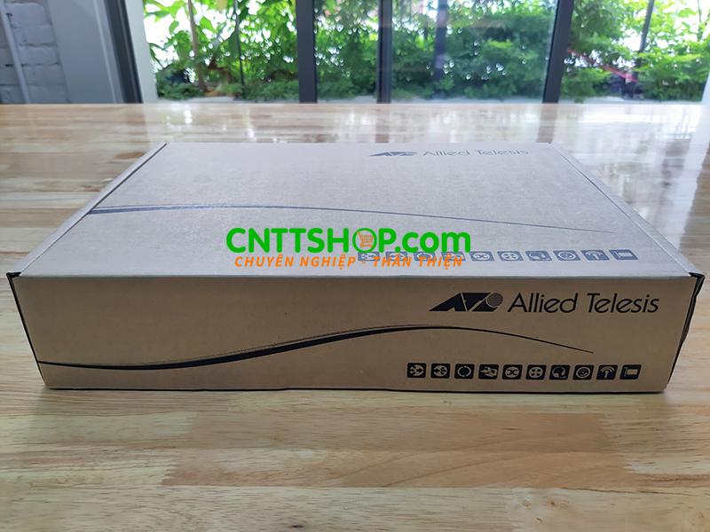 Switch Allied Telesis AT-GS950/10PS 10-port 10/100/1000T (8 POE+ Enabled), 2 SFP combo ports