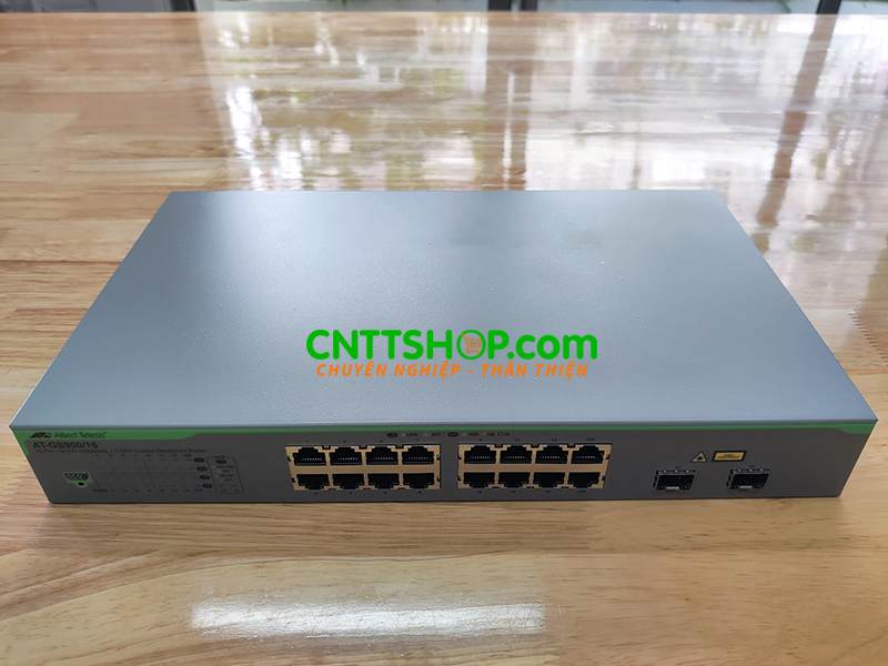 Switch Allied Telesis AT-GS950/16 16-port 10/100/1000T, 2 SFP combo ports