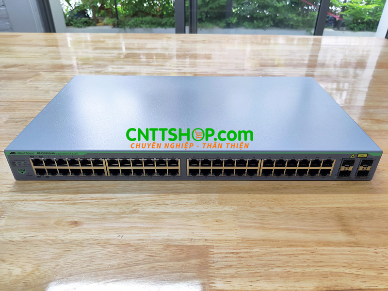Switch Allied Telesis AT-GS950/48 48-port 10/100/1000T, 4 SFP combo ports
