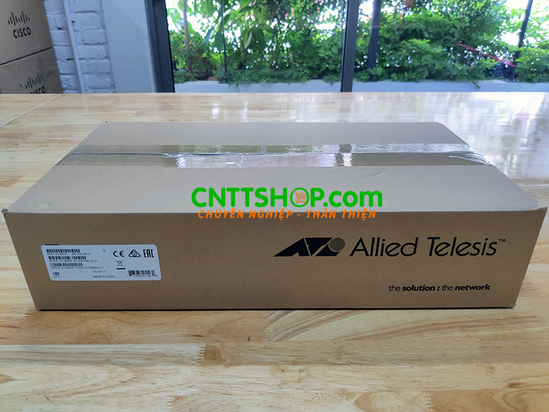 Switch Allied Telesis AT-GS970M/10 L3 switch with 8 x 10/100/1000T, 2x 100/1000X SFP ports