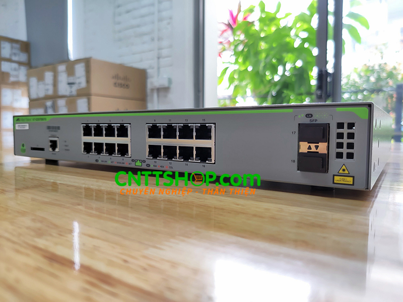 Switch Allied Telesis AT-GS970M/18 L3 switch with 16 x 10/100/1000T, 2x 100/1000X SFP ports