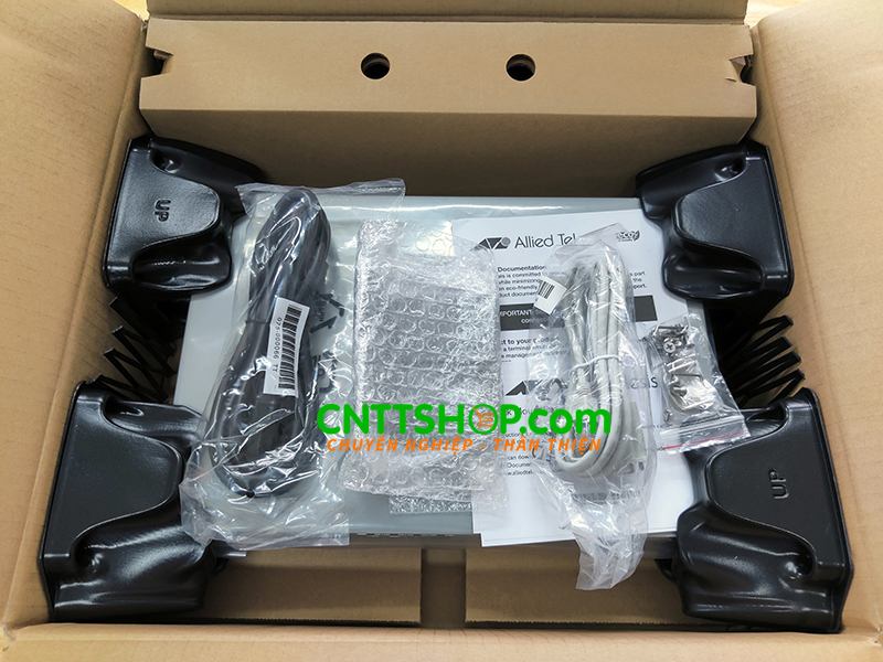 Switch Allied Telesis AT-GS970M/18PS-R L3 switch PoE with rack mount kit