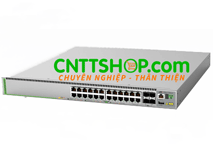 Switch Allied Telesis AT-GS980MX/28 20x 10/100/1000T, 4x 100/1000T, 4x 2.5G/5GBASE-T
