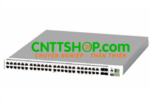 AT-GS980MX/52PSm PoE 40x 10/100/1000T, 8x 100/1000T, 4x 2.5G/5GBASE-T