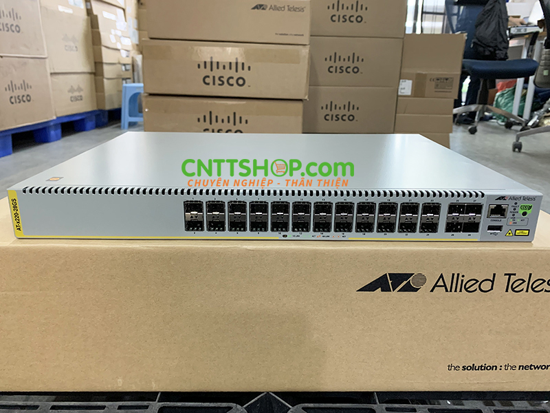 Switch Allied Telesis AT-x220-28GS 28-port 1G SFP Layer 3
