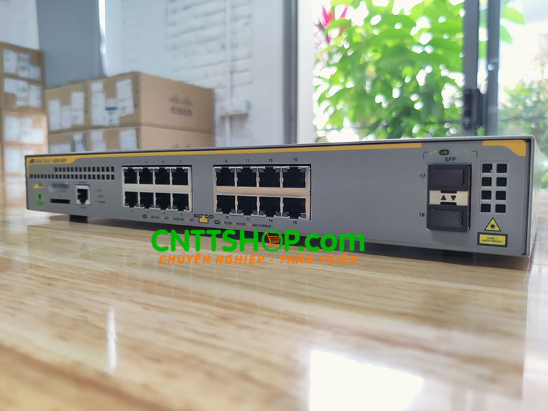 Switch Allied Telesis AT-x230-18GP 16-port 10/100/1000Base-T PoE+ Layer 3