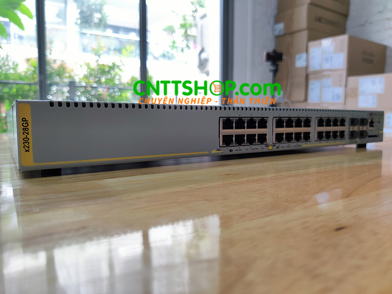 Switch Allied Telesis AT-x230-28GP 24-port 1GE PoE+ Layer 3