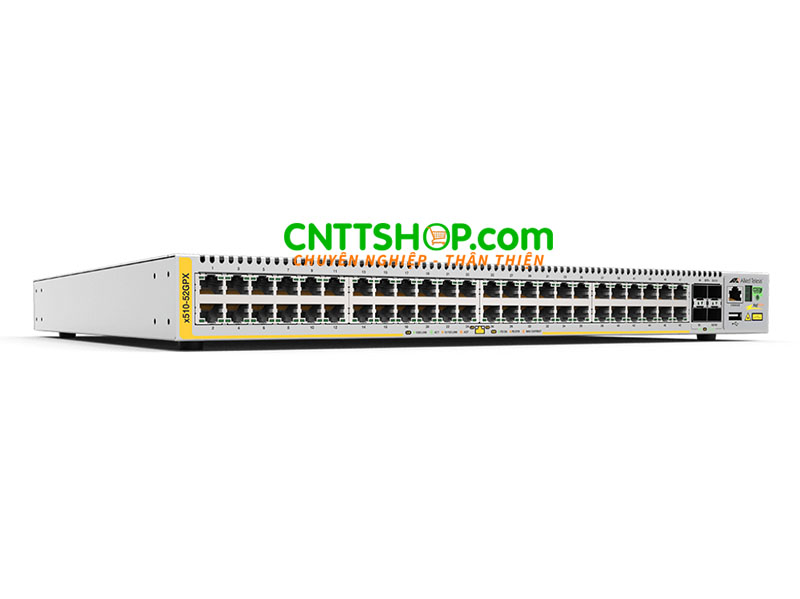 Switch Allied Telesis AT-x510-52GPX 48 Ports 1GE PoE+, 4 Ports 10G SFP+