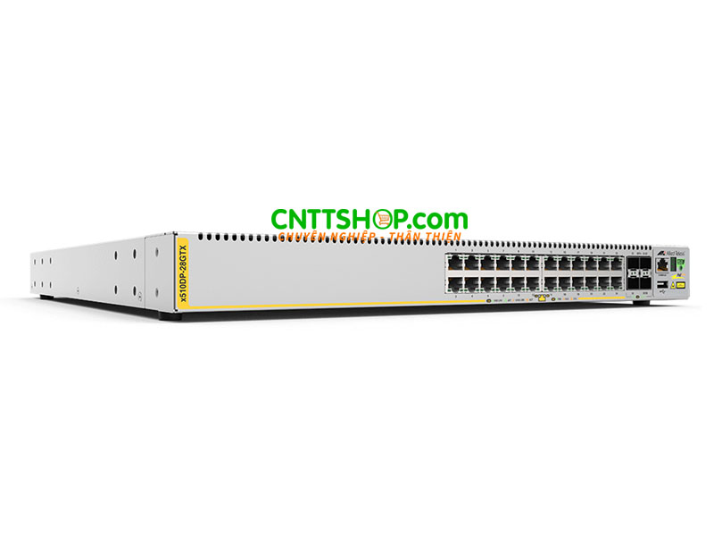 Switch Allied Telesis AT-x510DP-28GTX 24 Ports 1GE, 4 Ports 10G SFP+