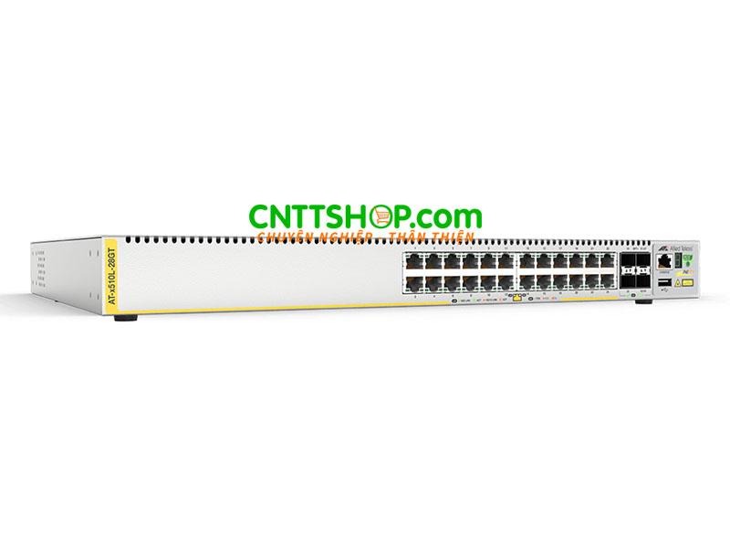 Switch Allied Telesis AT-x510L-28GT 24-port 10/100/1000T, 4-port 1/10G SFP+