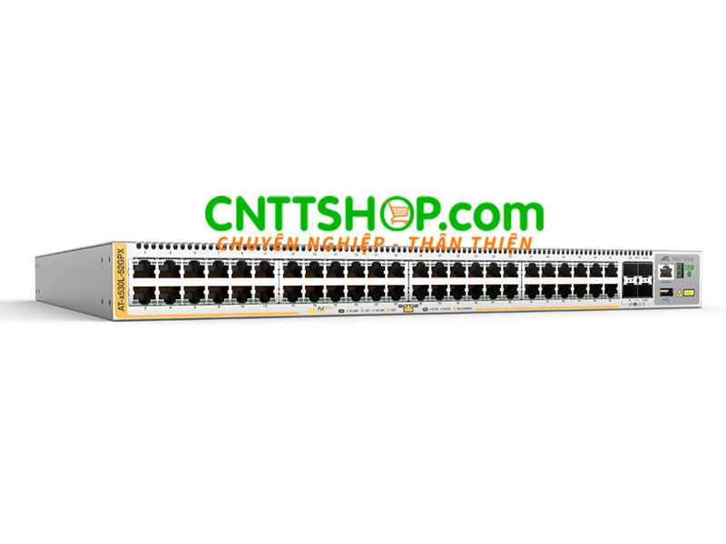 Switch Allied Telesis AT-x530L-52GPX 48-port 10/100/1000Base-T PoE+ Layer 3