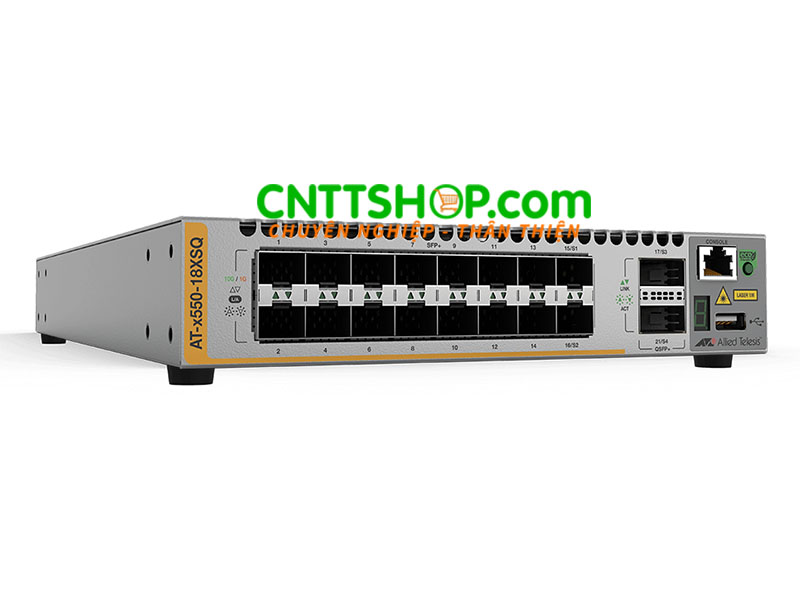 Switch Allied Telesis AT-x550-18XSQ 16-port 1G/10G SFP+ Layer 3 switch