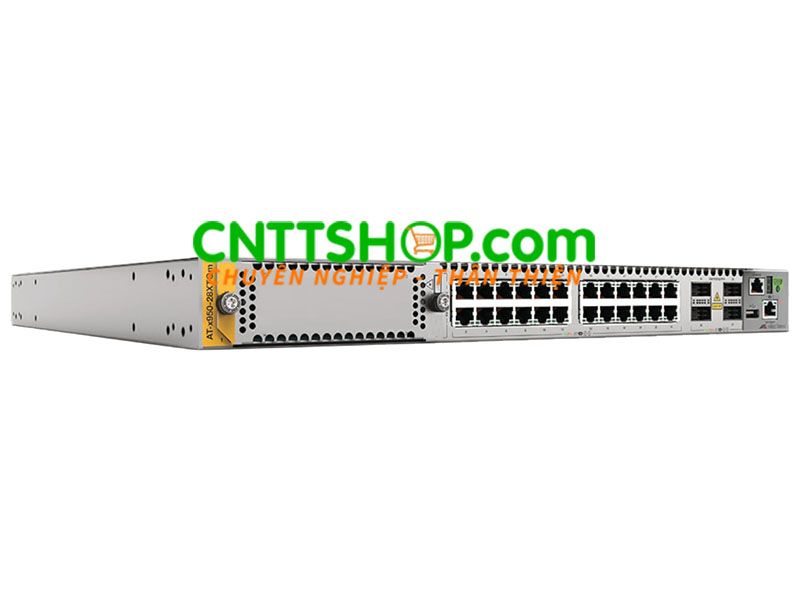 Switch Allied Telesis AT-x950-28XTQm 24-port 1/2.5/5/10G Layer 3+ switch