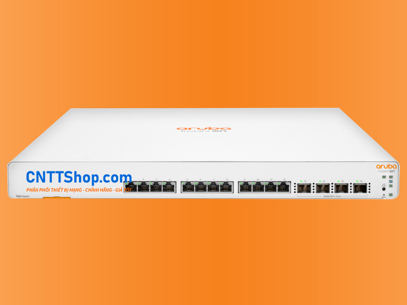 JL805A Switch Chính Hãng Aruba™ 12XGT 4SFP+ Giá Tốt