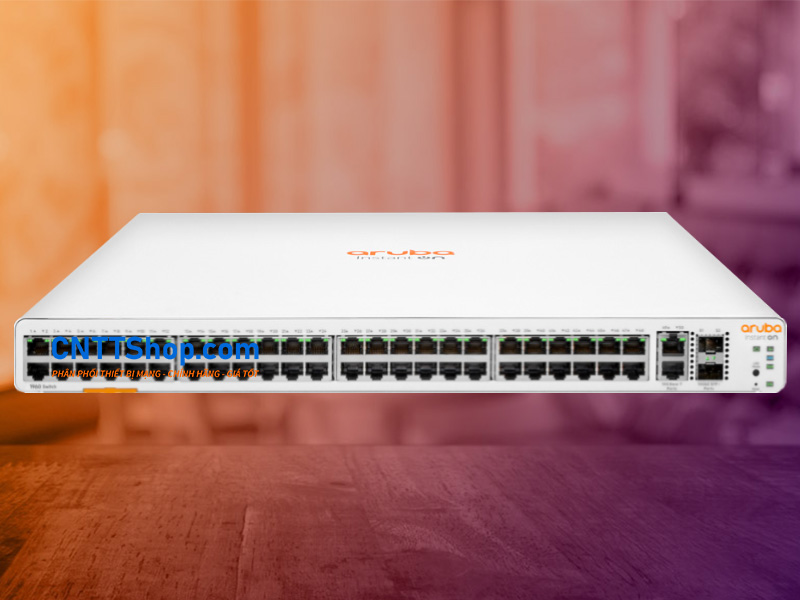 Switch Aruba ® JL808A 48x1GbE Ports, 2XGT/2SFP+ Combo Uplink