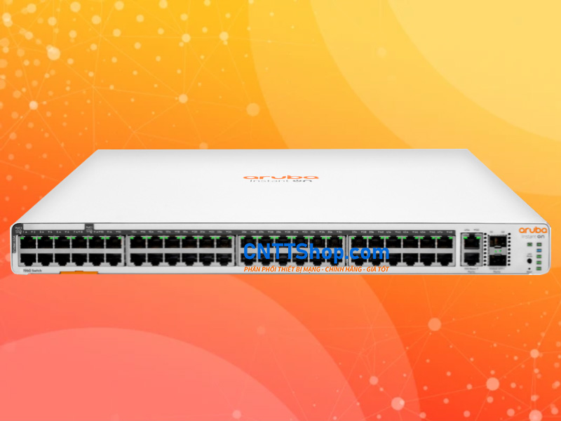 JL809A Switch Aruba 48-Port PoE+, 2XGT 2SFP+ Uplink Combo