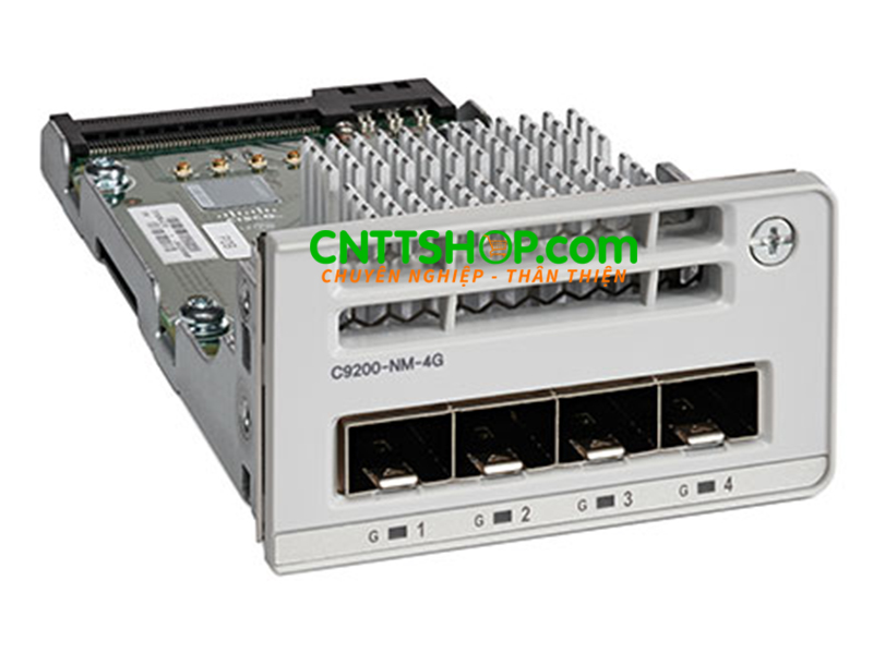 Cisco Catalyst 9200 Series C9200-NM-4G 4-port 1GE Network Module