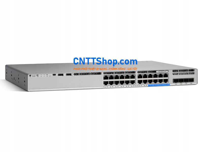Switch Cisco Catalyst C9200L-24PXG-4X-A 24 port 8xmGig 16x1G PoE+