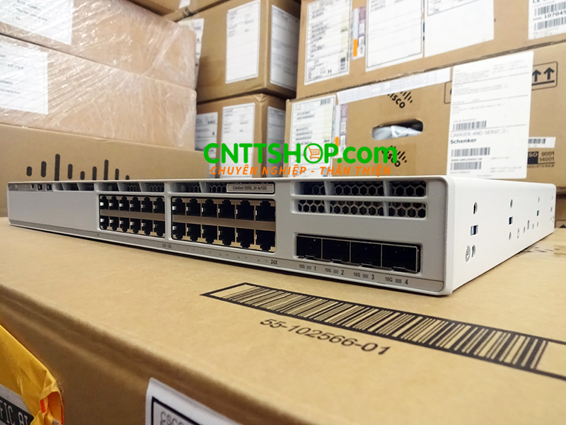 Switch Cisco Catalyst C9200L-24T-4X-A 24 port 1GE Network Advantage layer 3