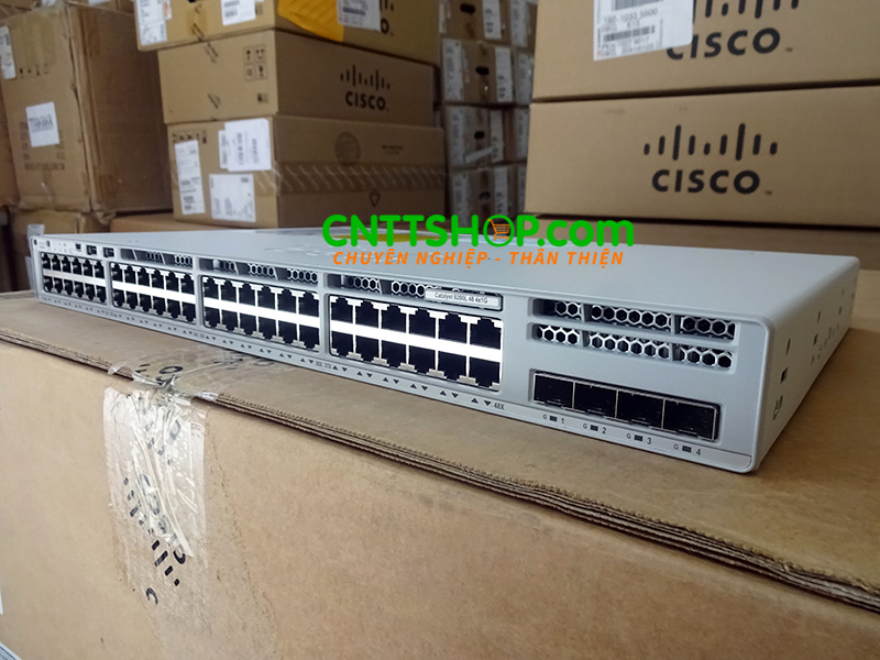 Switch Cisco Catalyst C9200L-48T-4G-E 48 port 1GE Network Essentials layer 3