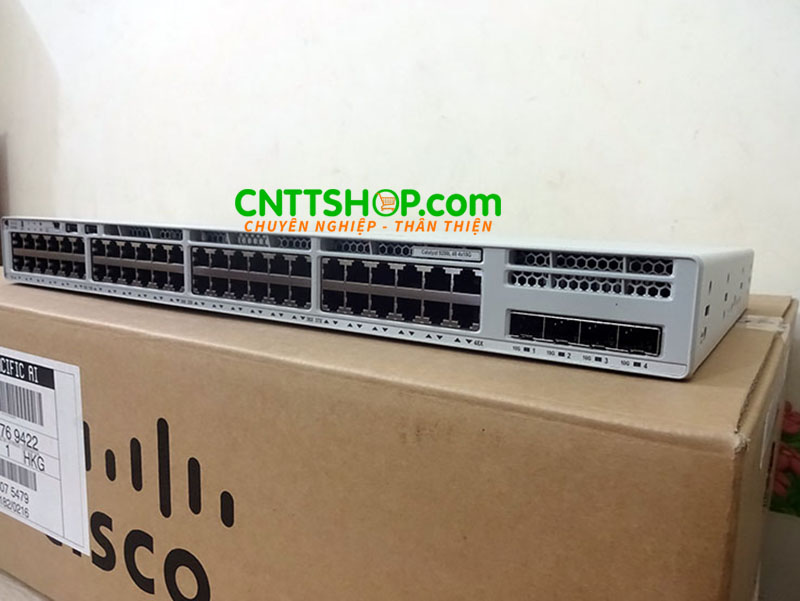 Switch Cisco Catalyst C9200L-48T-4X-A 48 port 1GE Network Advantage layer 3