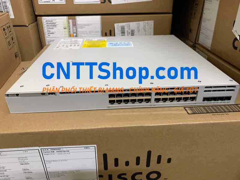 Switch C9300L-24T-4G-A 24x GE, 4x 1G fixed uplinks, Network Advantage