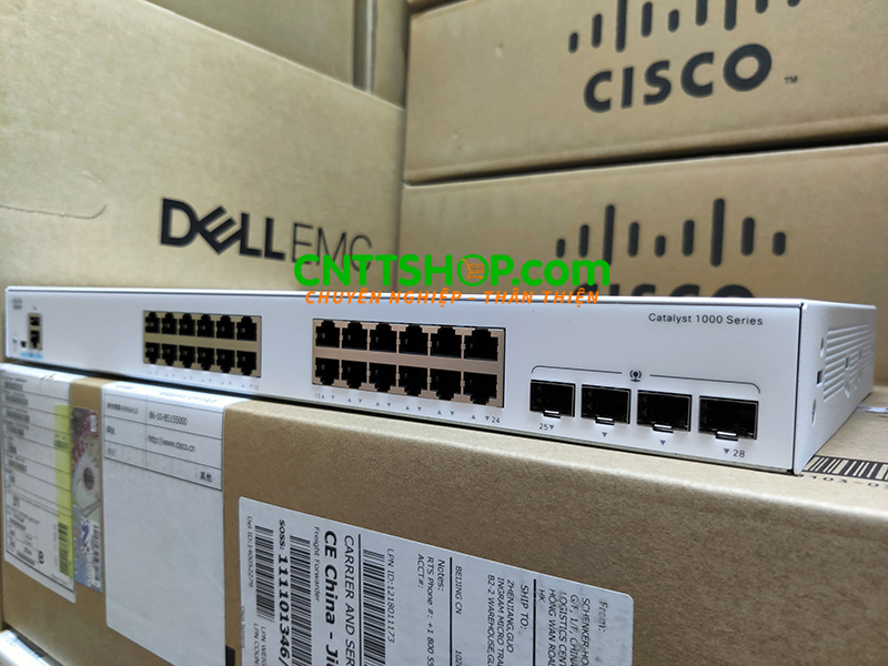C1000-24T-4G-L Switch Cisco Catalyst 1000 Series 24 1G Ethernet