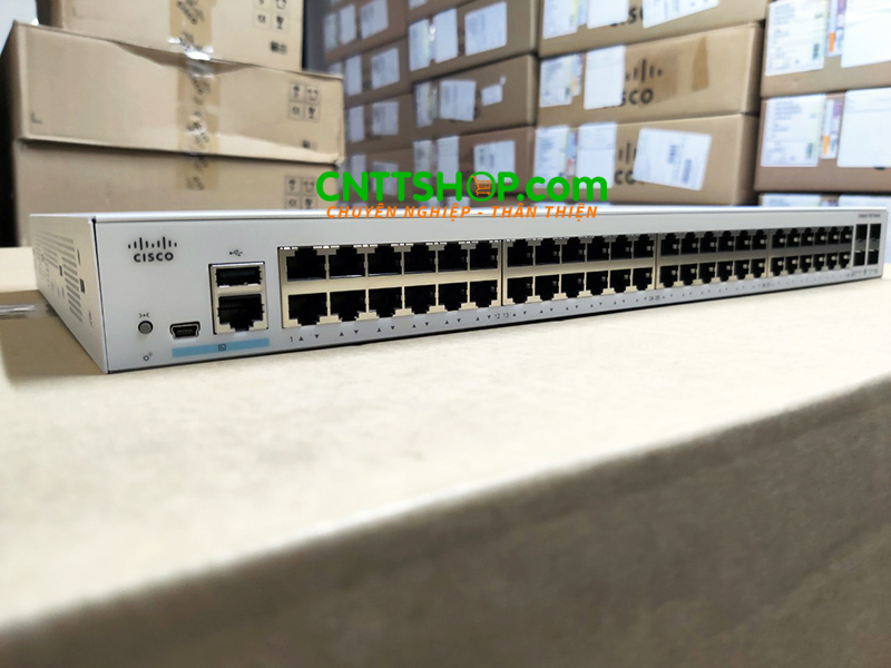 C1000-48T-4G-L Switch Cisco Catalyst 1000 Series 48 port 1G Ethernet