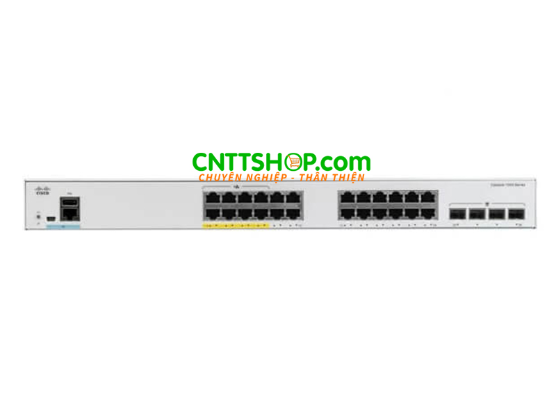 C1000FE-24T-4G-L Switch Cisco Catalyst 1000 Series 24 port FE RJ-45