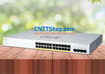 Swicth Cisco business CBS220-24FP-4G-EU 24 Ports 1GE PoE+ 382W